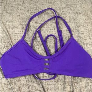 Jolyn Tomcat bikini top - Purple Sz XL